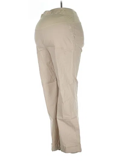 Pre-owned Gap - Maternity Khaki Pant In Tan
