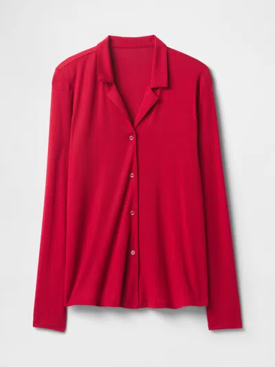Gap Maternity Modal Pj Shirt In Sled