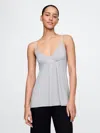 Gap Maternity Modal Sleep Cami In Light Grey
