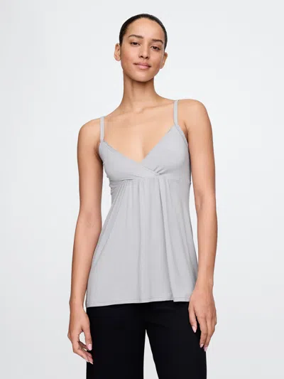 Gap Maternity Modal Sleep Cami In Light Grey