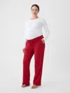 Gap Maternity Modal Sleep Pant In Sled Red