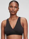 Gap Maternity Nursing Lounge Bralette In Black