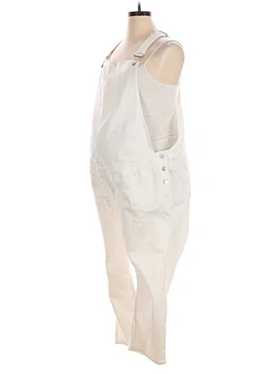 Pre-owned Gap - Maternity Overalls In White