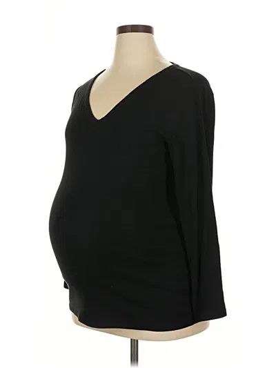 Pre-owned Gap - Maternity Pullover Sweater In Black