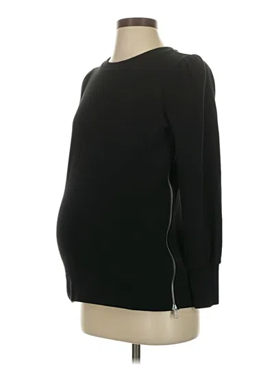 Pre-owned Gap - Maternity Pullover Sweater In Black