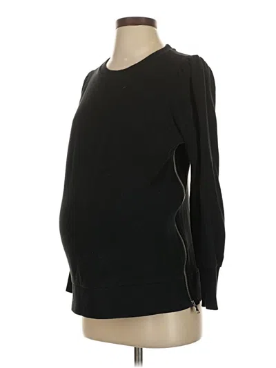 Pre-owned Gap - Maternity Pullover Sweater In Black