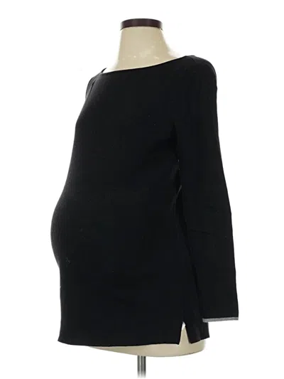 Pre-owned Gap - Maternity Pullover Sweater In Black