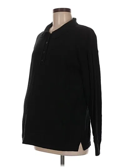 Pre-owned Gap - Maternity Pullover Sweater In Black