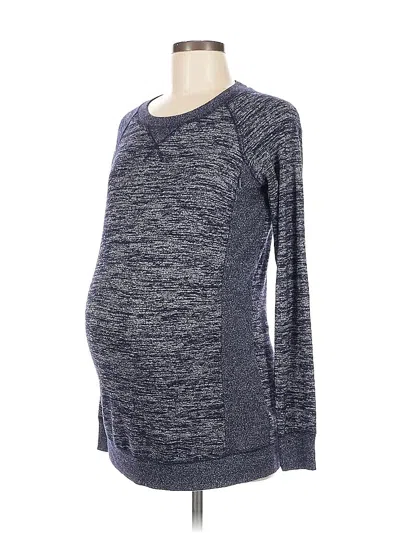 Pre-owned Gap - Maternity Pullover Sweater In Blue