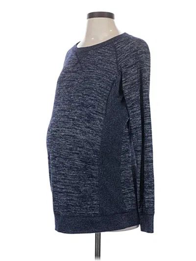 Pre-owned Gap - Maternity Pullover Sweater In Blue