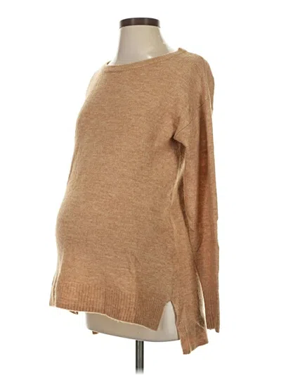 Pre-owned Gap - Maternity Pullover Sweater In Brown