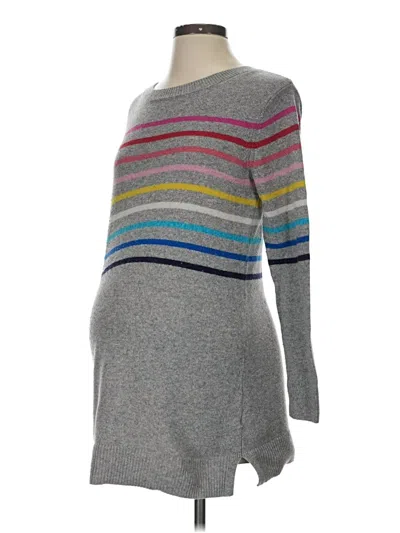 Pre-owned Gap - Maternity Pullover Sweater In Gray