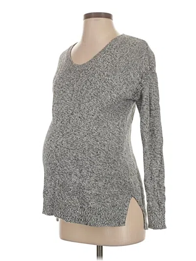 Pre-owned Gap - Maternity Pullover Sweater In Gray