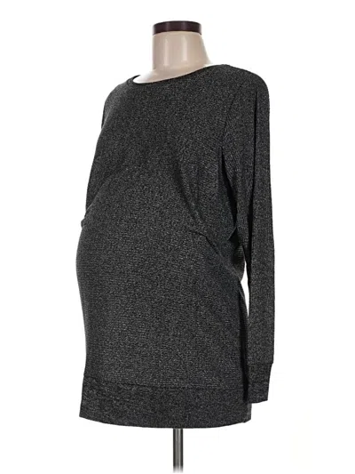 Pre-owned Gap - Maternity Pullover Sweater In Gray