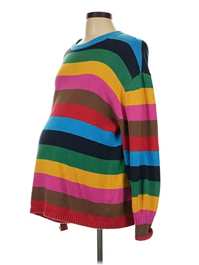 Pre-owned Gap - Maternity Pullover Sweater In Green