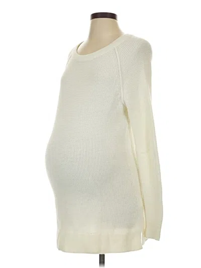Pre-owned Gap - Maternity Pullover Sweater In Ivory