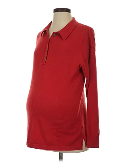 Pre-owned Gap - Maternity Pullover Sweater In Red