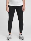 Gap Maternity Recycled Under Belly 7/8 Power Leggings In Black