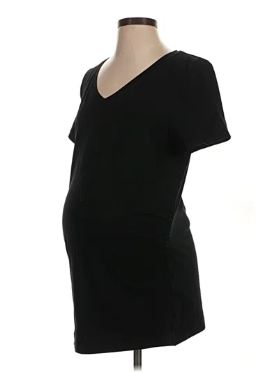 Pre-owned Gap - Maternity Short Sleeve T-shirt In Black