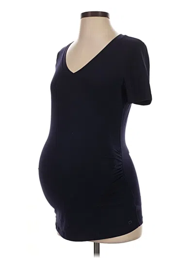Pre-owned Gap - Maternity Short Sleeve T-shirt In Black