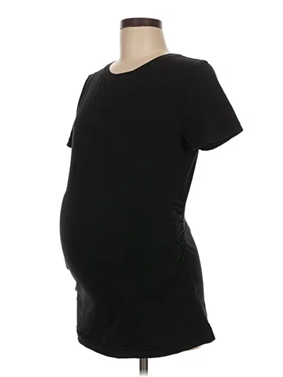 Pre-owned Gap - Maternity Short Sleeve T-shirt In Black