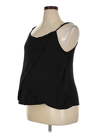 Pre-owned Gap - Maternity Sleeveless Top Black Scoop Neck Tops