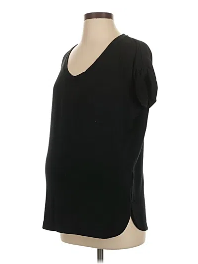 Pre-owned Gap - Maternity Sleeveless T-shirt In Black