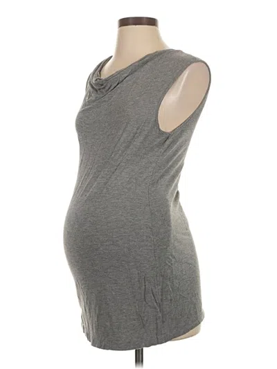 Pre-owned Gap - Maternity Sleeveless T-shirt In Gray