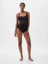 GAP MATERNITY SQUARE NECK ONE-PIECE SWIMSUIT