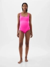 GAP MATERNITY SQUARE NECK ONE-PIECE SWIMSUIT