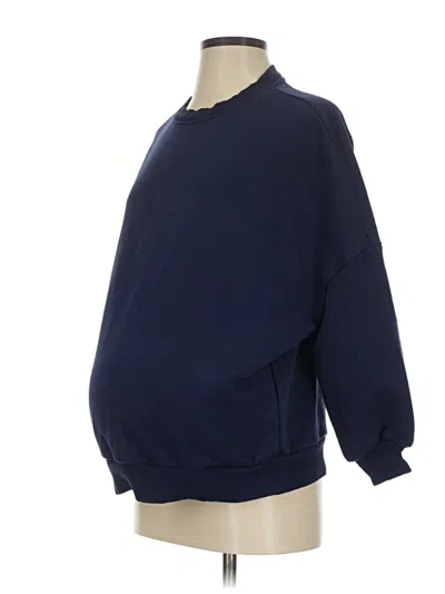 Pre-owned Gap - Maternity Sweatshirt In Blue