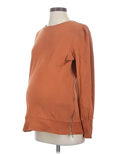 Pre-owned Gap - Maternity Sweatshirt In Brown