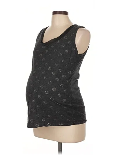 Pre-owned Gap - Maternity Tank Top Black Strapless Neckline Tops
