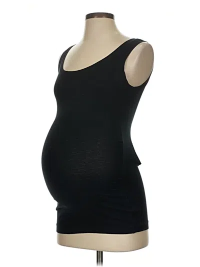 Pre-owned Gap - Maternity Tank Top Black Strapless Neckline Tops