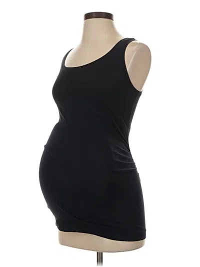 Pre-owned Gap - Maternity Tank Top Black Strapless Neckline Tops