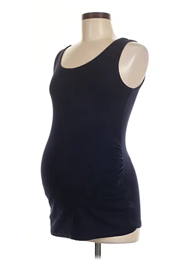 Pre-owned Gap - Maternity Tank Top Black Strapless Neckline Tops