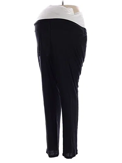Pre-owned Gap - Maternity Track Pants In Black