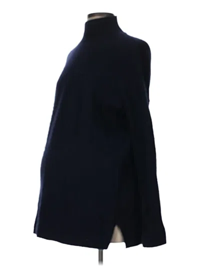 Pre-owned Gap - Maternity Turtleneck Sweater In Blue