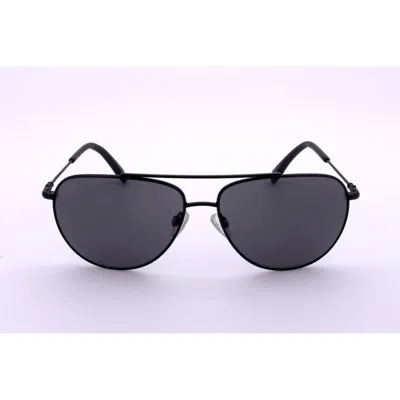 Gap Men's Black Pilot Sunglasses Sgp410-1 In ["white"]