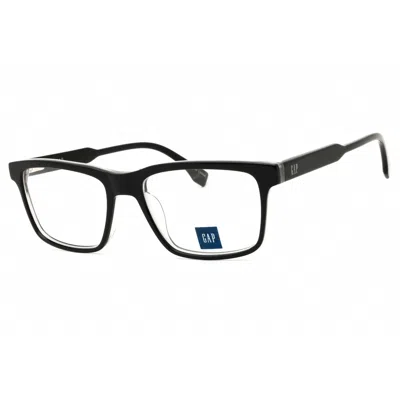 Gap Men's Black Rectangular Eyeglass Frames Vgp024