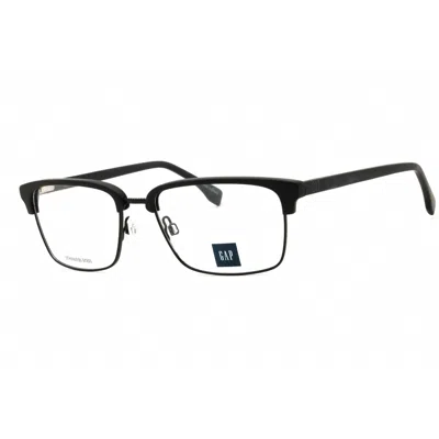 Gap Men's Black Rectangular Eyeglass Frames Vgp031