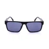 Gap Men's Black Rectangular Sunglasses Sgp411-1 In ["white"]