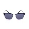 Gap Men's Blue Rectangular Sunglasses Sgp412 In ["white"]