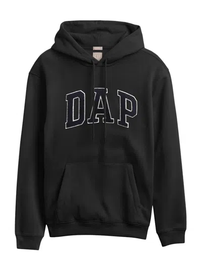 Pre-owned Gap Men's  X Dapper Dan Dap Hoodie In Black