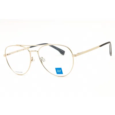 Gap Men's Gold Tone Aviator Eyeglass Frames Vgp020