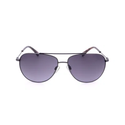 Gap Men's Grey Pilot Sunglasses Sgp410-2 In ["white"]