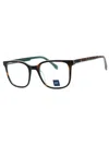 Gap Men's Rectangular Eyeglasses - Vgp013 Design In Brown