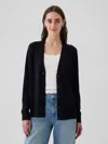 Gap Merino Cardigan In Navy Blue