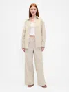 Gap Mid Rise Corduroy Baggy Pants In Neutral