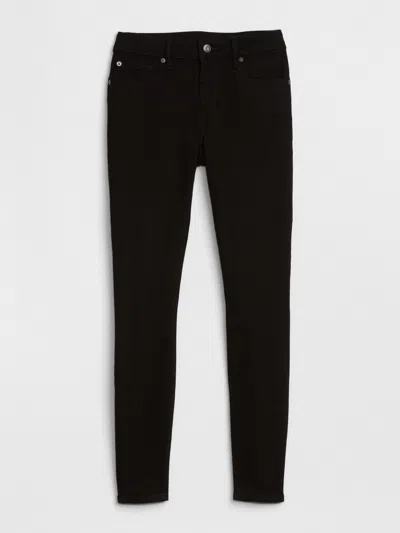 Gap Mid Rise Curvy True Skinny Jeans In Brown
